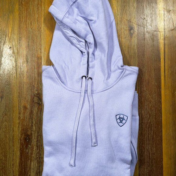 Ariat Women's Logo 2.0 Hoodie | Sweet Lavender - Picture 7 of 11